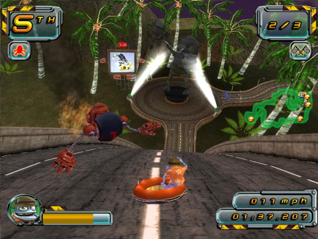 Pantallazo de Crazy Frog Racer 2 para PlayStation 2