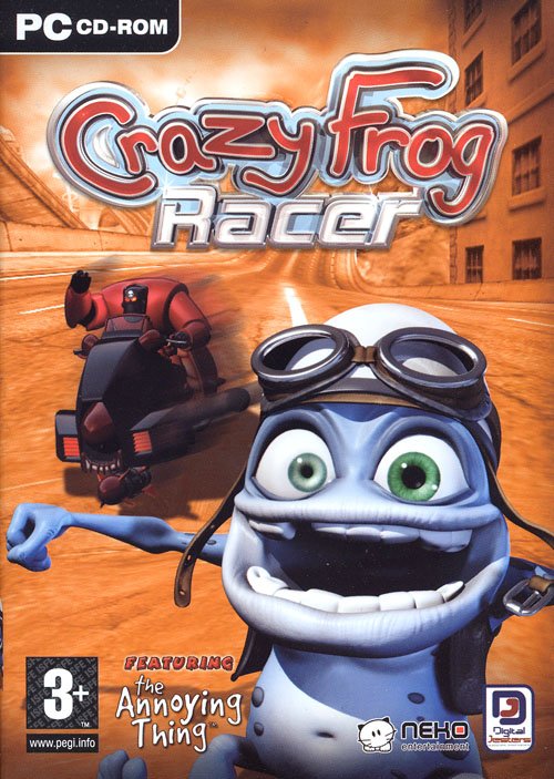 Caratula de Crazy Frog Racer para PC