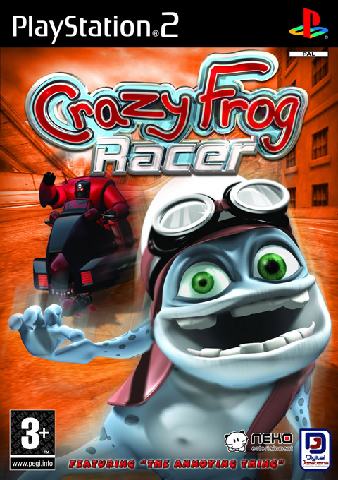 Caratula de Crazy Frog Racer para PlayStation 2