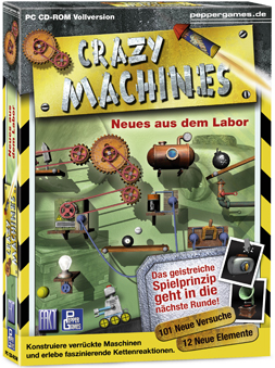 Caratula de Crazy Machines Neues aus dem Labor para PC