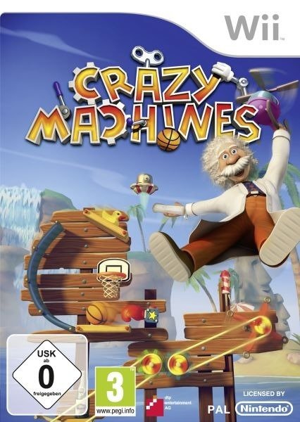 Caratula de Crazy Machines para Wii
