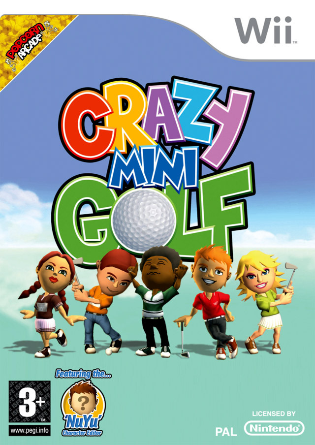 Caratula de Crazy Mini Golf para Wii