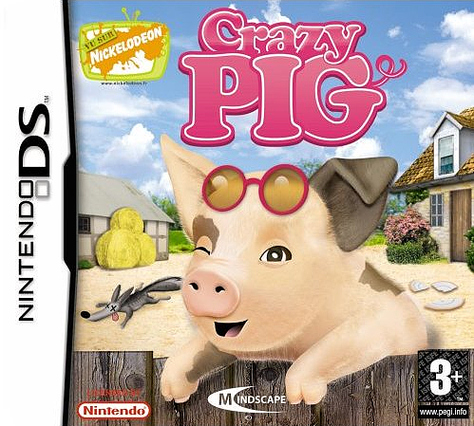 Caratula de Crazy Pig para Nintendo DS