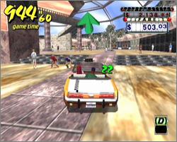 Pantallazo de Crazy Taxi para Dreamcast