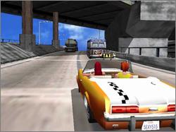 Pantallazo de Crazy Taxi para GameCube