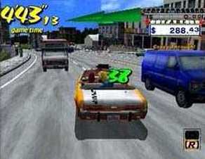 Pantallazo de Crazy Taxi para PlayStation 2