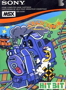 Caratula de Crazy Train para MSX