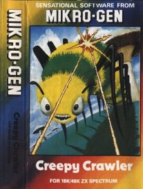 Caratula de Creepy Crawler para Spectrum