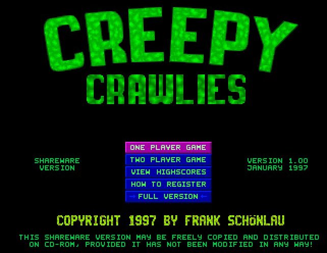 Pantallazo de Creepy Crawlies para Amiga