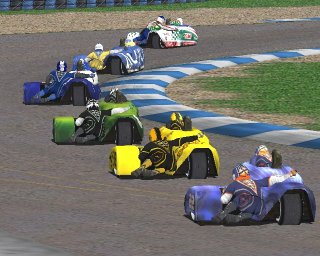 Pantallazo de Crescent Suzuki Racing: Superbikes & Super Sidecars para PlayStation 2