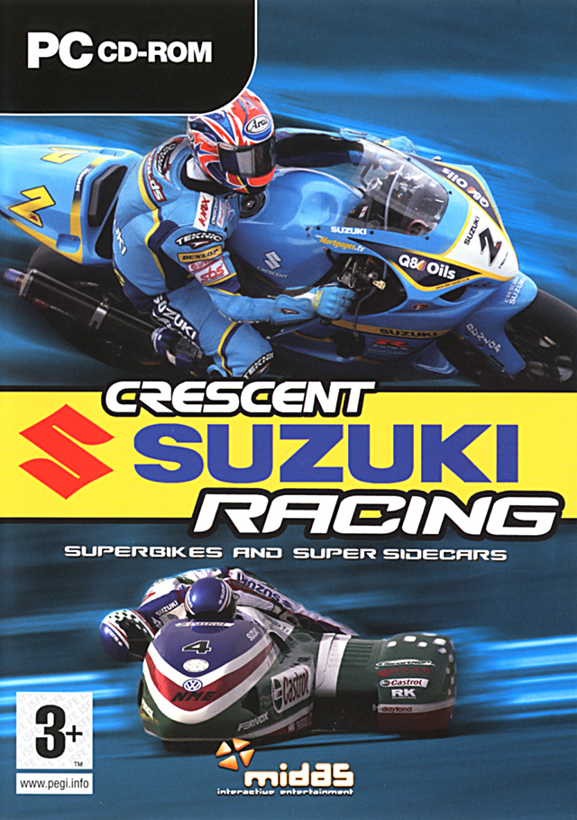Caratula de Crescent Suzuki Racing: Superbikes And Super Sidecars para PC