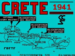 Pantallazo de Crete 1941 para Spectrum