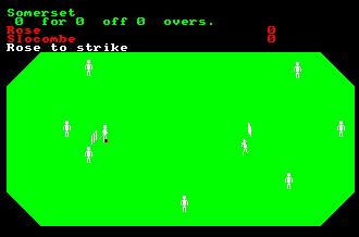 Pantallazo de Cricket Captain para Amstrad CPC