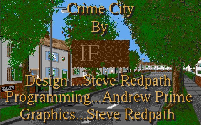Pantallazo de Crime City para Atari ST