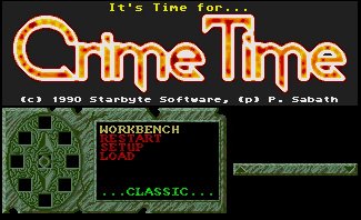 Pantallazo de Crime Time para Amiga