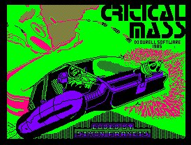 Pantallazo de Critical Mass para Amstrad CPC