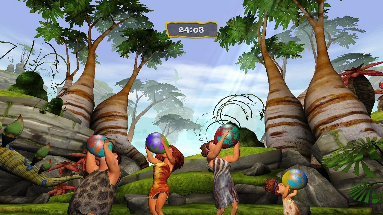 Pantallazo de Croods, Los: Fiesta Prehistórica para Wii U
