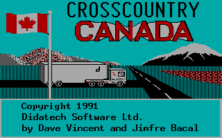 Pantallazo de Cross Country Canada para PC