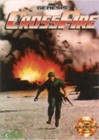 Caratula de Cross Fire para Sega Megadrive