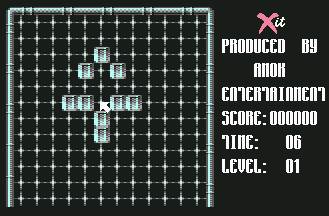 Pantallazo de Cross It para Commodore 64