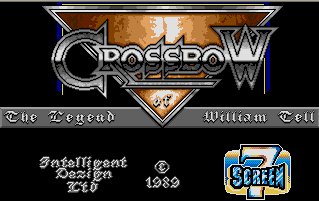 Pantallazo de Crossbow: The Legend of William Tell para Atari ST