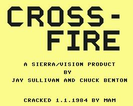 Pantallazo de Crossfire para Commodore 64