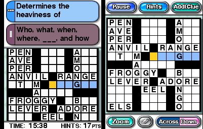 Pantallazo de Crosswords DS para Nintendo DS