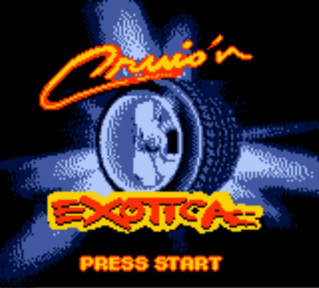 Pantallazo de Cruis'n Exotica para Game Boy Color