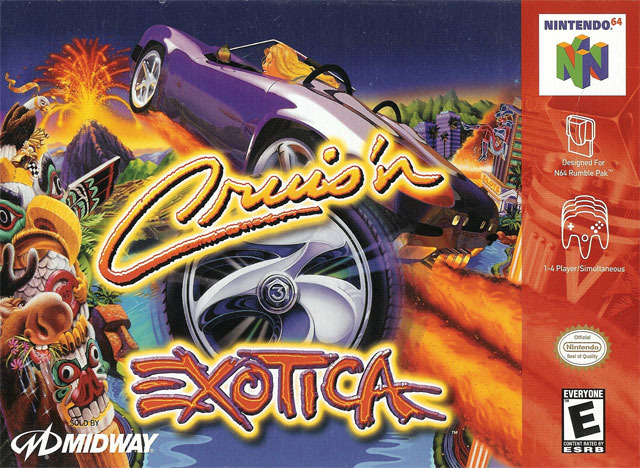 Caratula de Cruis'n Exotica para Nintendo 64