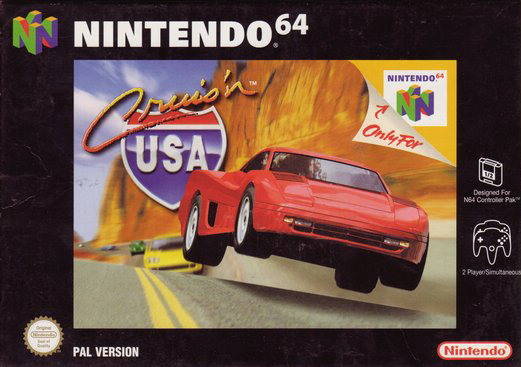 Caratula de Cruis'n USA para Nintendo 64