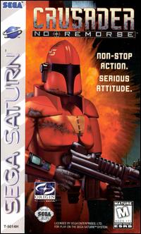 Caratula de Crusader: No Remorse para Sega Saturn