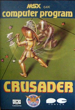 Caratula de Crusader para MSX