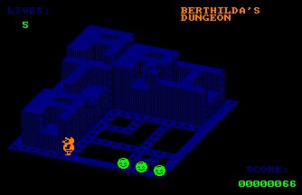 Pantallazo de Crystal Castles para Amstrad CPC