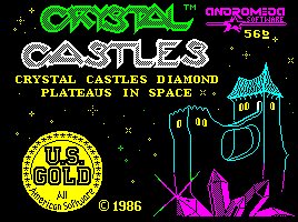 Pantallazo de Crystal Castles para Spectrum