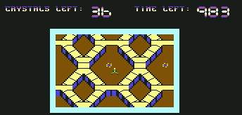 Pantallazo de Crystal Cave para Commodore 64