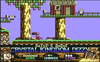 Pantallazo de Crystal Kingdom Dizzy para Commodore 64