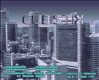 Pantallazo de Cubistix para Amiga