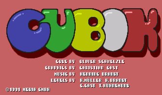 Pantallazo de Cubix para Amiga