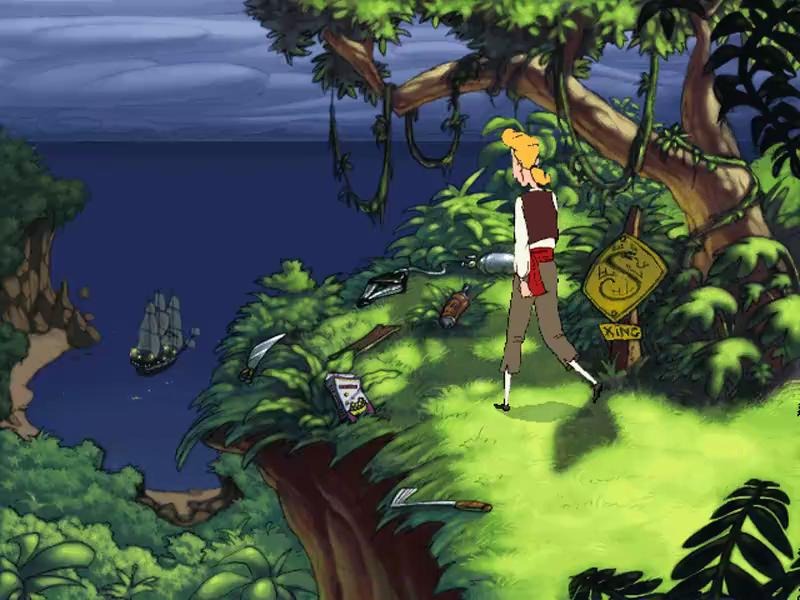 Pantallazo de Curse of Monkey Island, The para PC