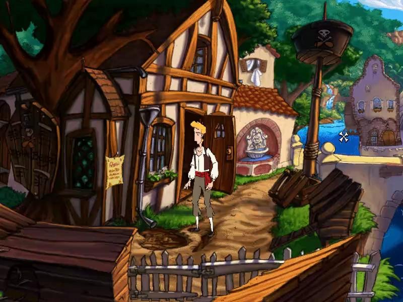 Pantallazo de Curse of Monkey Island, The para PC
