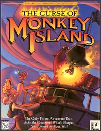 Caratula de Curse of Monkey Island, The para PC