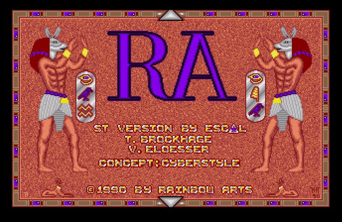 Pantallazo de Curse of Ra, The para Atari ST
