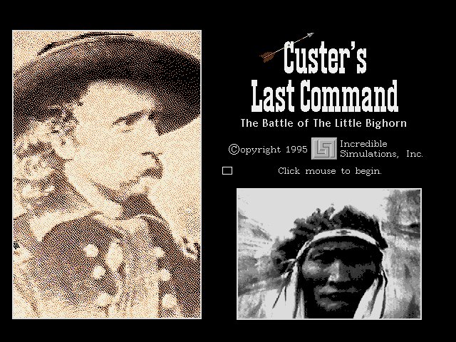 Pantallazo de Custer's Last Command para PC