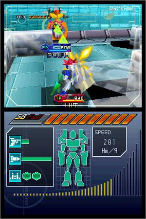 Pantallazo de Custom Robo Arena para Nintendo DS