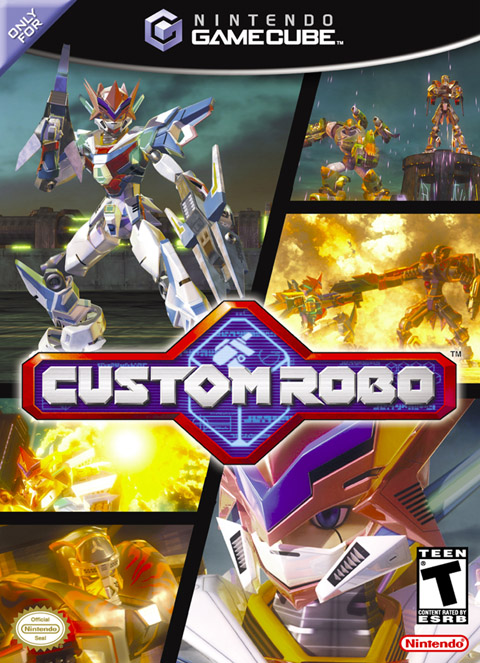 Caratula de Custom Robo para GameCube