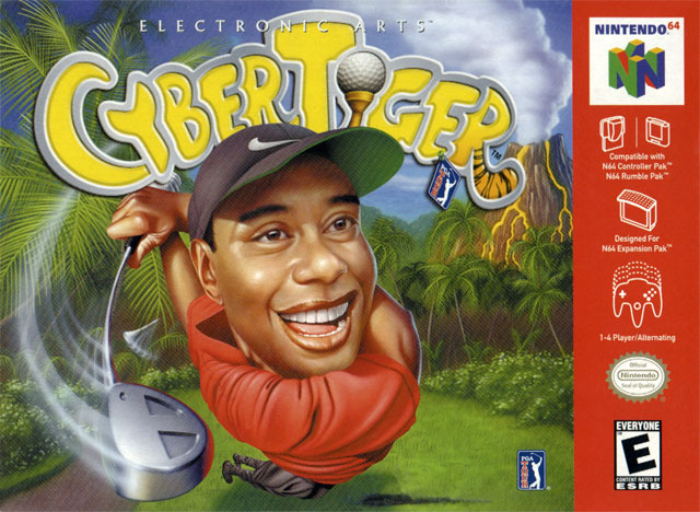 Caratula de CyberTiger para Nintendo 64