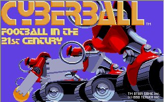 Pantallazo de Cyberball para Atari ST