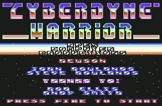 Pantallazo de Cyberdyne Warrior para Commodore 64