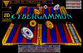 Pantallazo de Cybergammon para Amiga