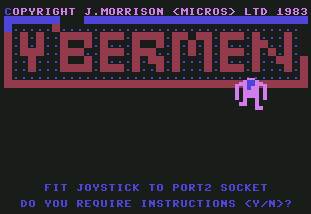 Pantallazo de Cybermen para Commodore 64